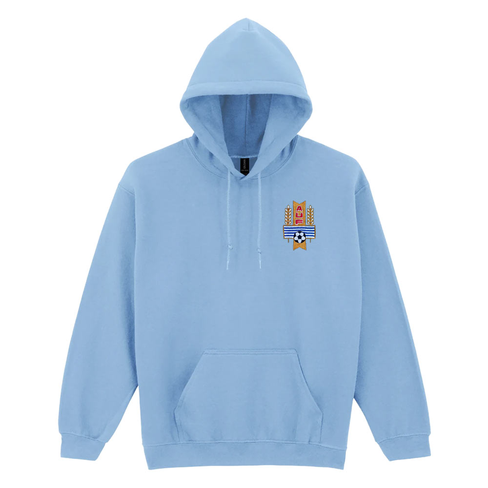 Uruguay National Team Embroidered Hoody (Sky Blue)
