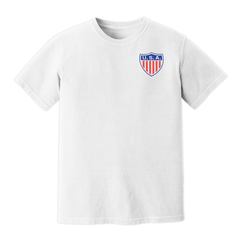 USA National Team Embroidered Tee (White)