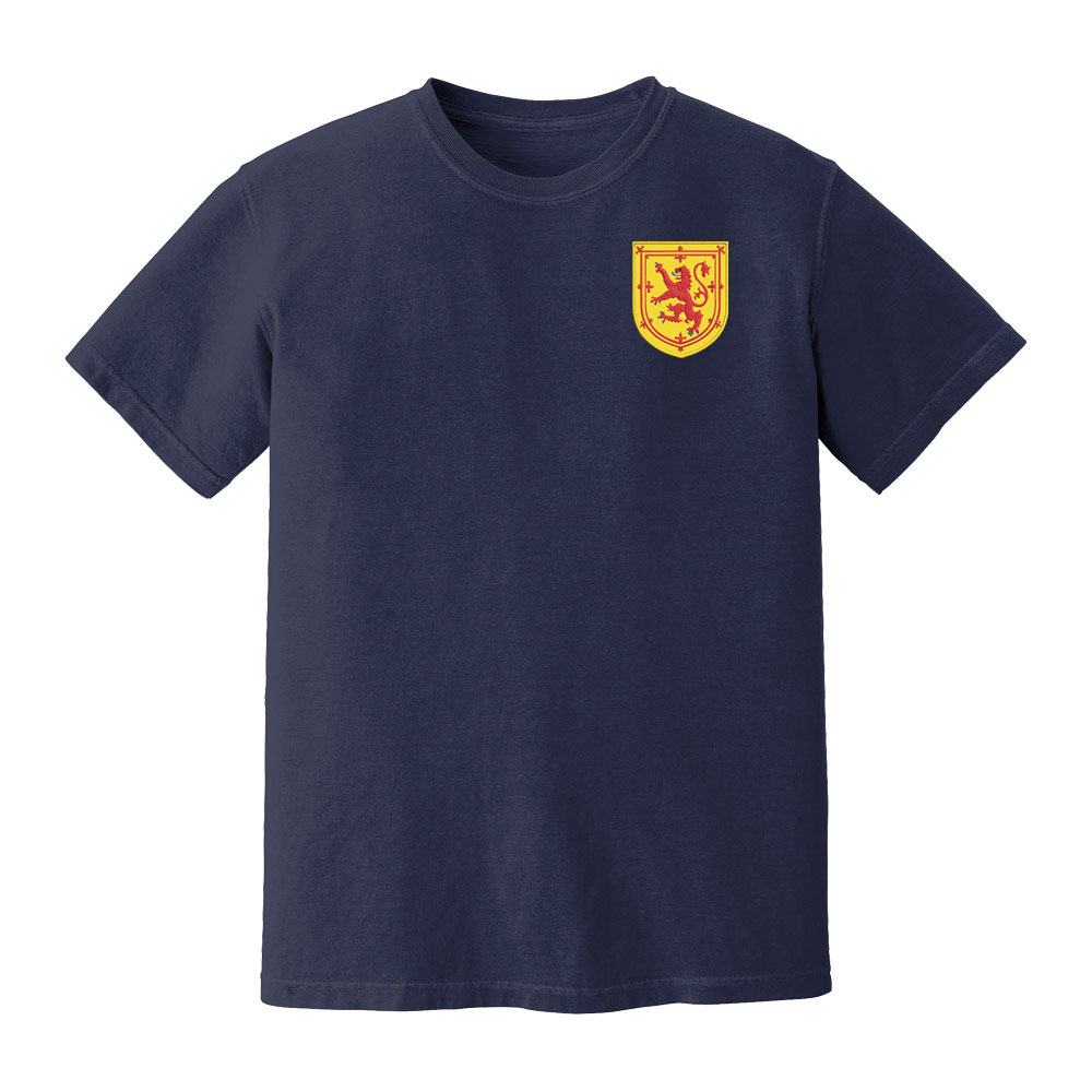 Scotland National Team Embroidered Tee (Navy)