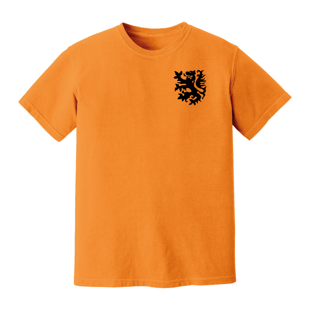 Holland National Team Embroidered Tee (Orange)