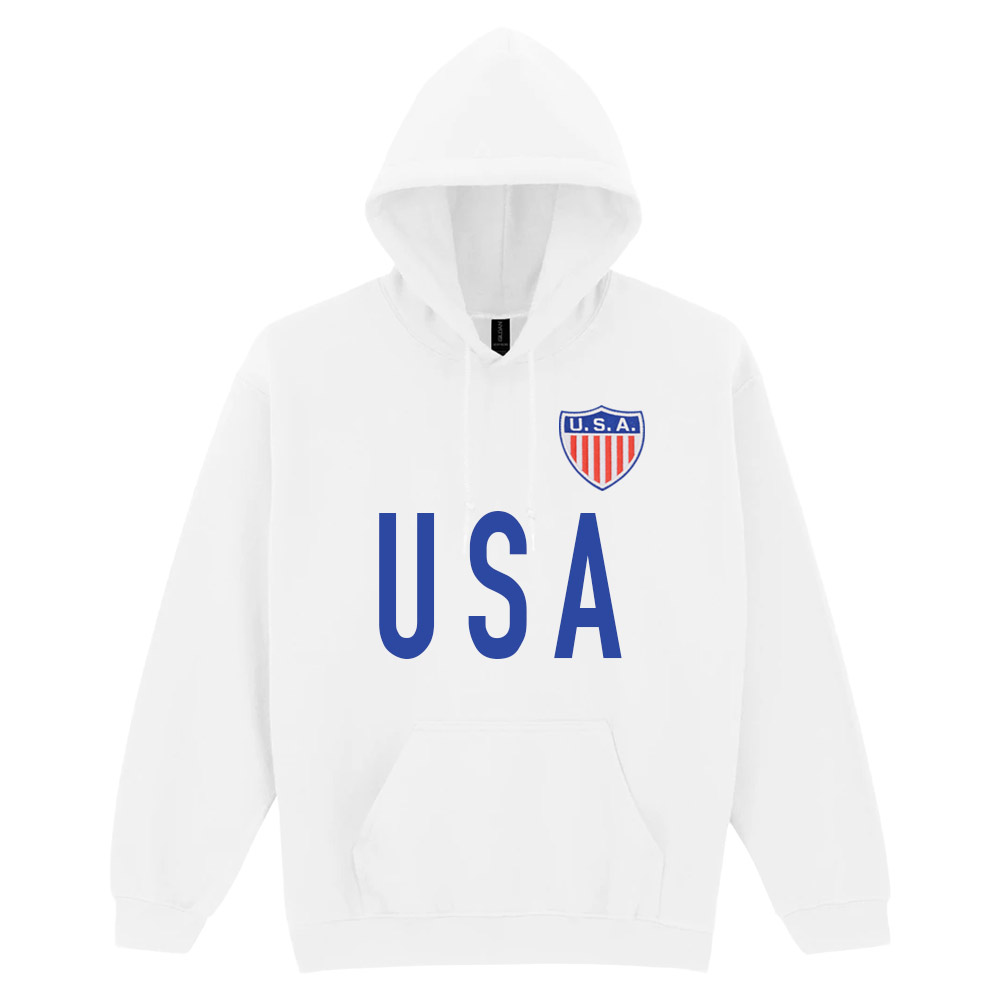 USA National Team Text Hoody (White)