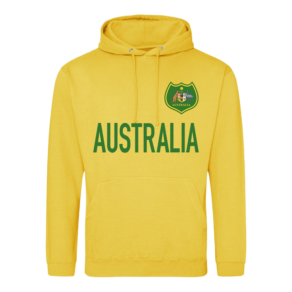 Australia National Team Text Hoody (Yellow)
