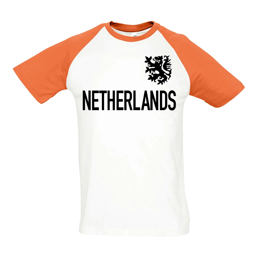 Holland National Team Contrast Text Tee (White)