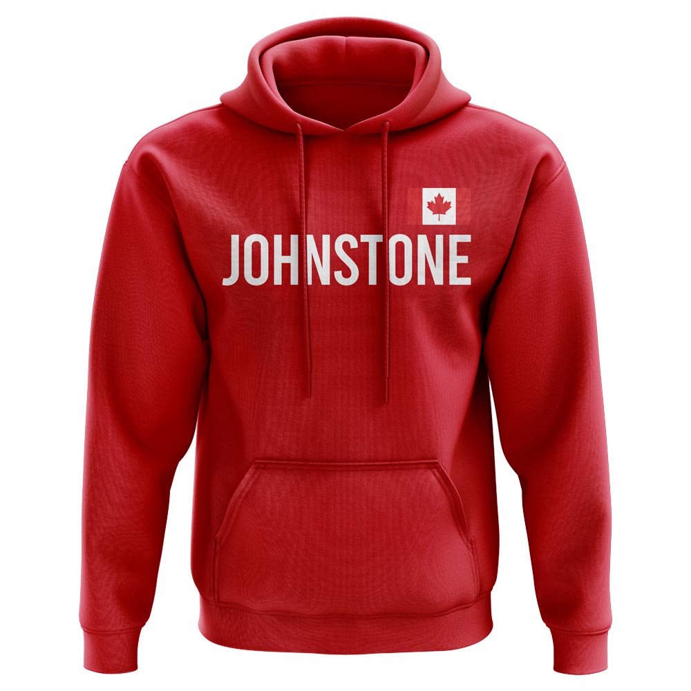 Johnston Canada Name Hoody (Red)