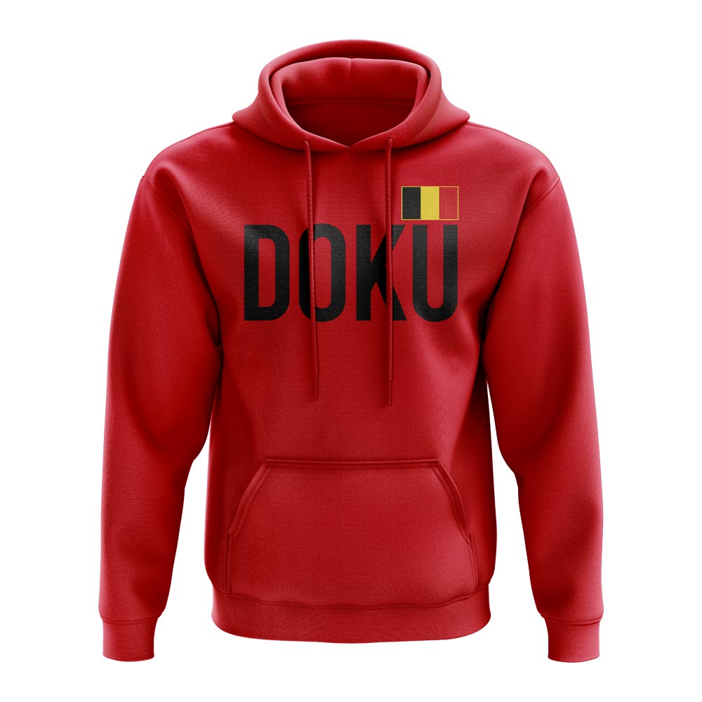 Doku Belgium Name Hoody (Red)