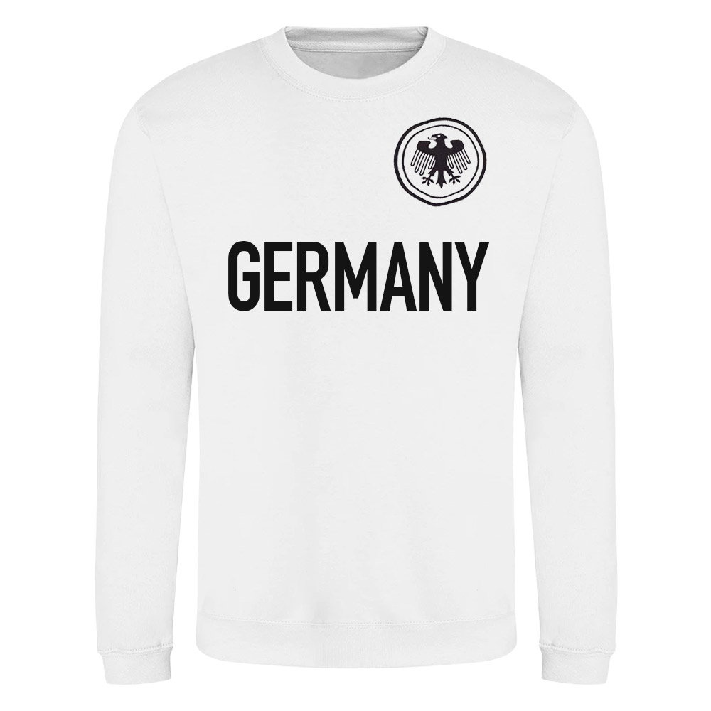 Germany National Team Text Sweatshirt (White)