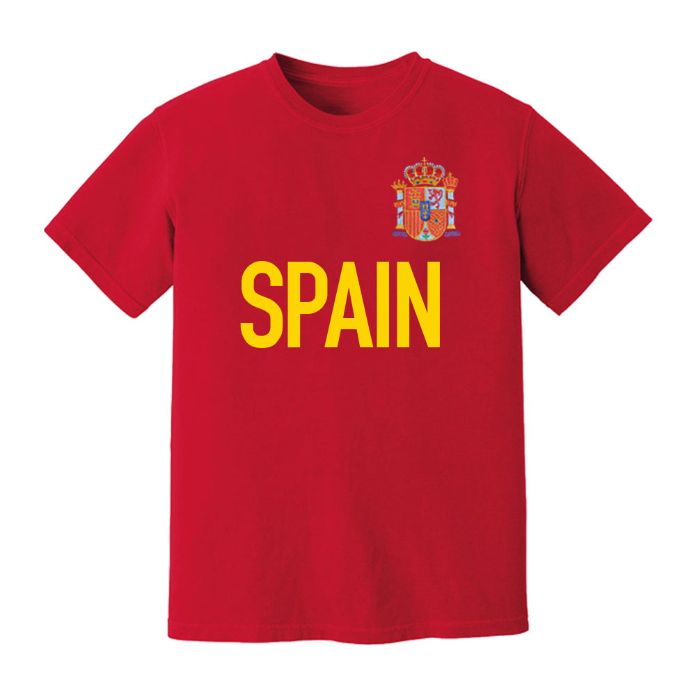 Spain National Team Text T-shirt (Red)