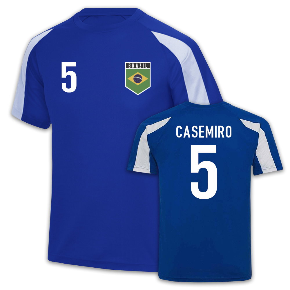Casemiro Brazil Sports Training Jersey