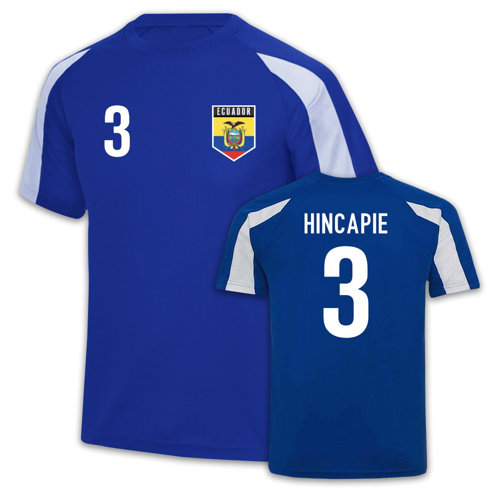 Piero Hincapie Ecuador Sports Training Jersey