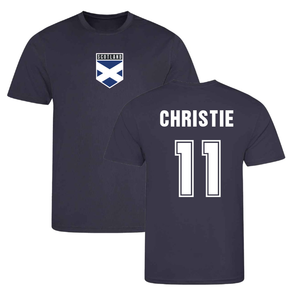 Ryan Christie Scotland Training Jersey (Navy)