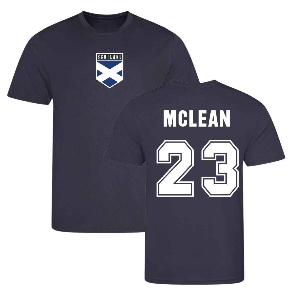 Kenny McLean Scotland Training Jersey (Navy)