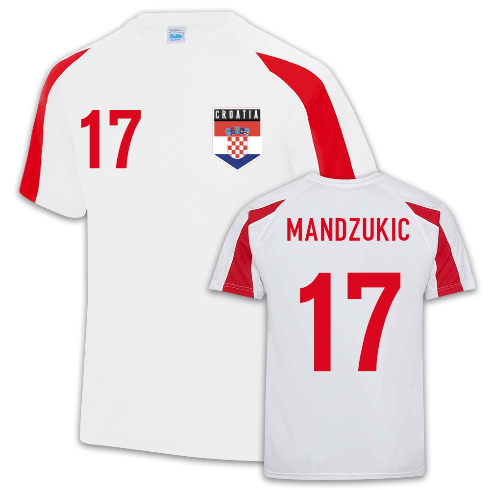 Mario Mandzukic Croatia Sports Training Jersey
