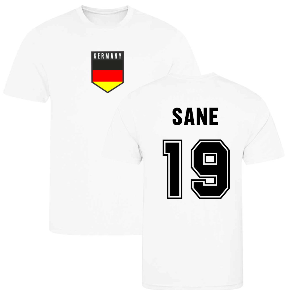 Leroy Sane Germany Training Jersey (White)