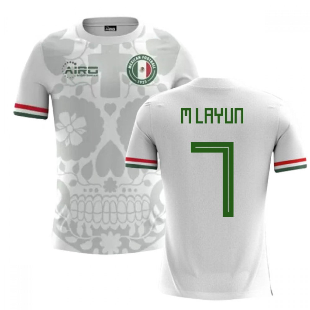 2025-2026 Mexico Away Concept Football Shirt (M.Layun 7) - Kids