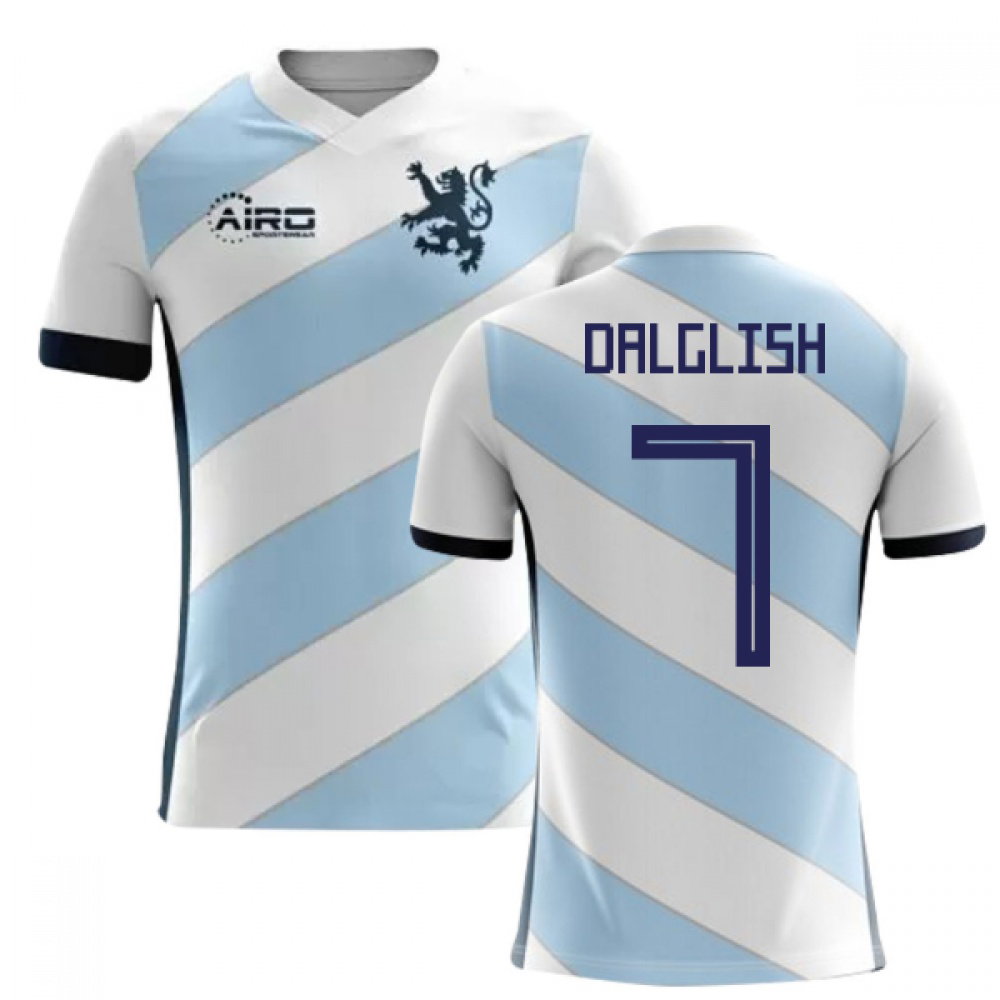 2025-2026 Scotland Away Concept Football Shirt (Dalglish 7) - Kids