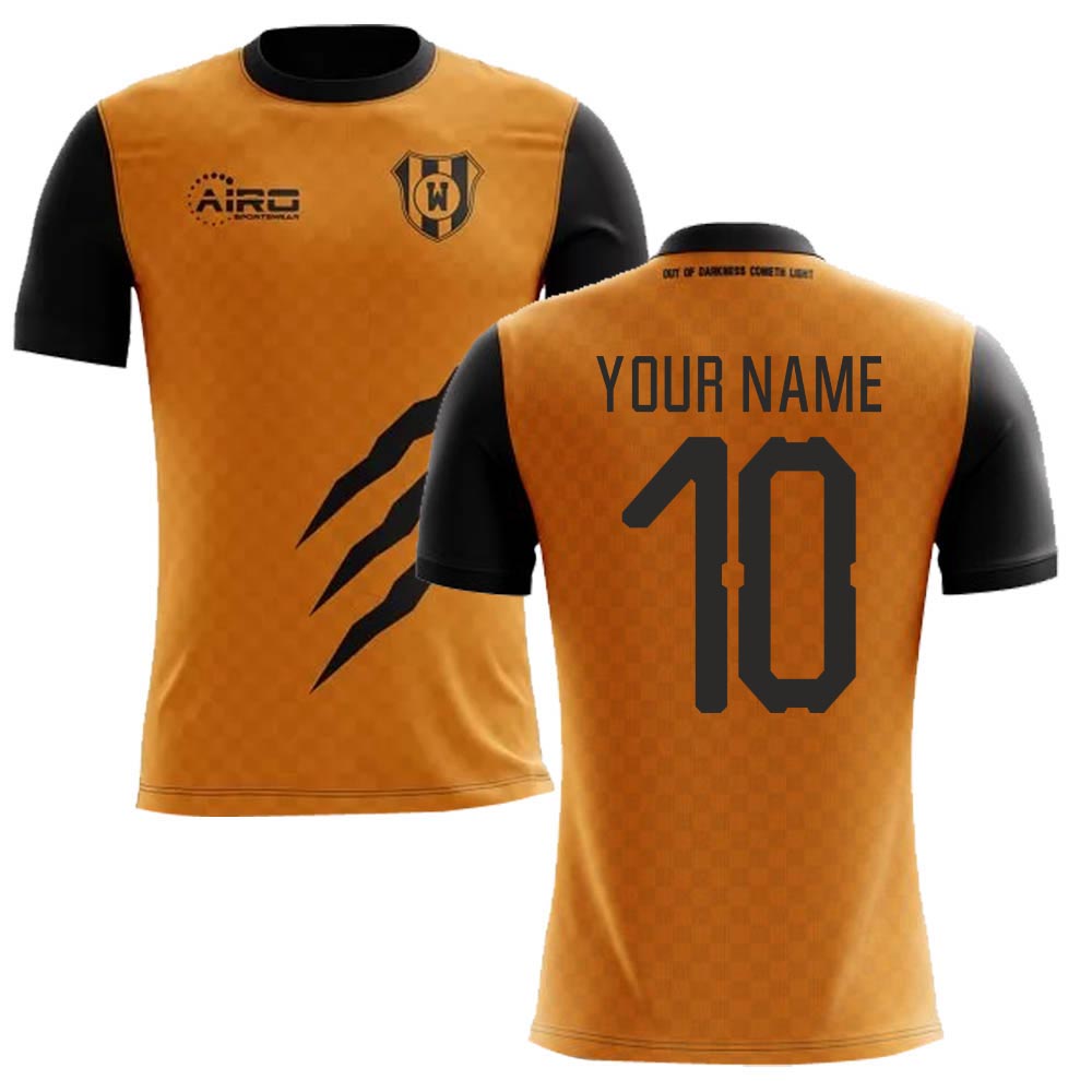 2025-2026 Wolverhampton Home Concept Football Shirt (Your Name)