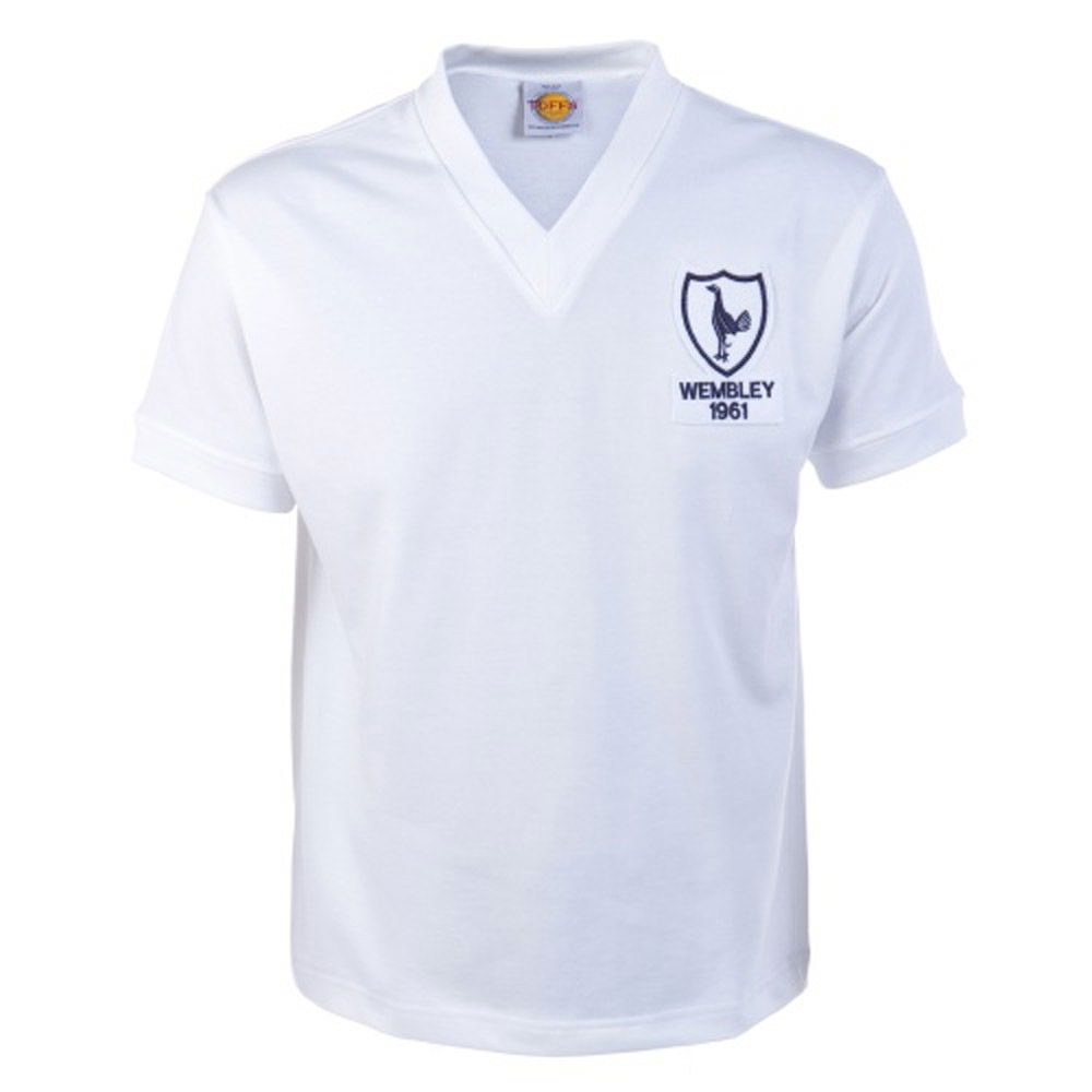 Tottenham Hotspur 1961 Wembley Retro Football Shirt TOFFS1231A Uksoccershop