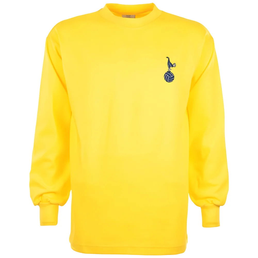Tottenham 1970s Yellow Away Retro Football Shirt
