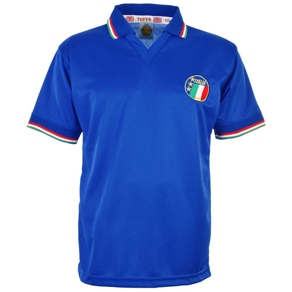 Italy 1990 World Cup Home Retro Football Shirt