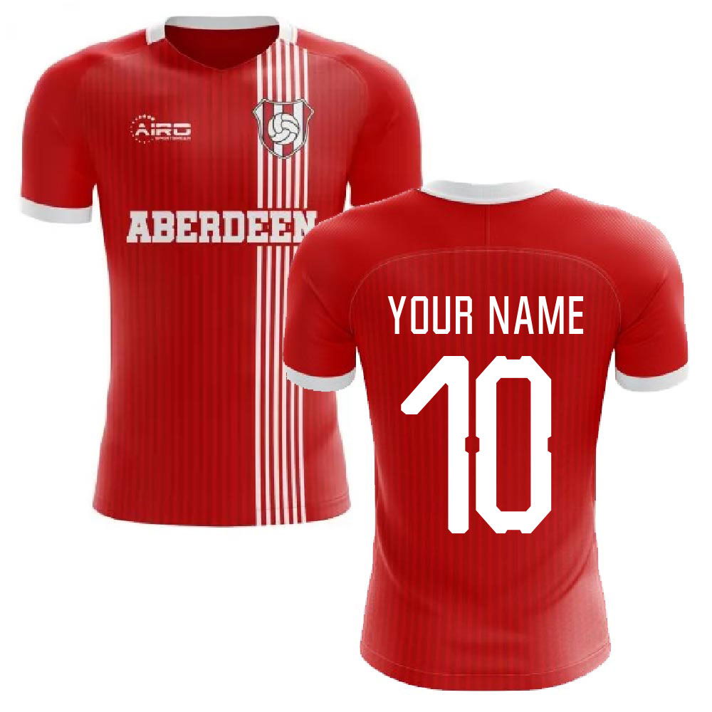 2025-2026 Aberdeen Home Concept Football Shirt (Your Name)