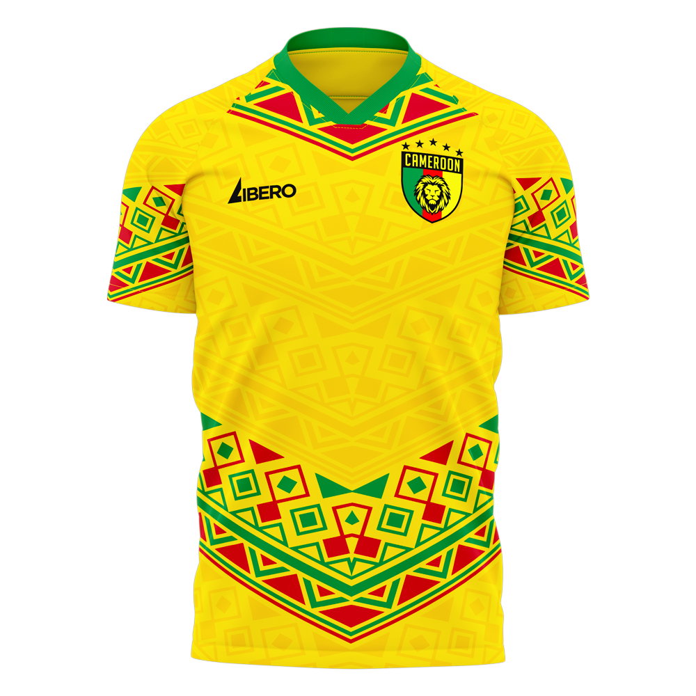 Cameroon 2026-2027 Away Concept Kit (Libero) Kids Short Sleeve
