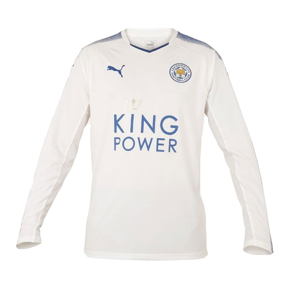 2017-2018 Leicester Puma Third Long Sleeve Football Shirt