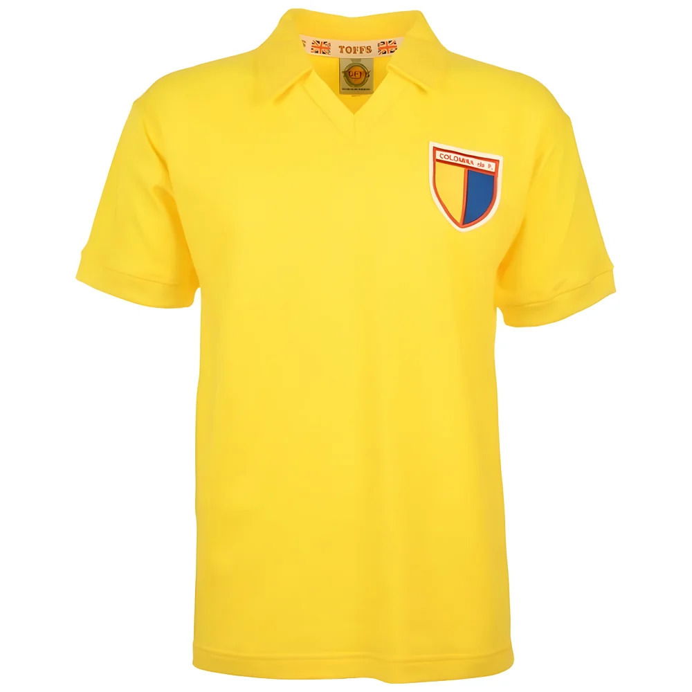 Colombia 1985 Retro Football Shirt