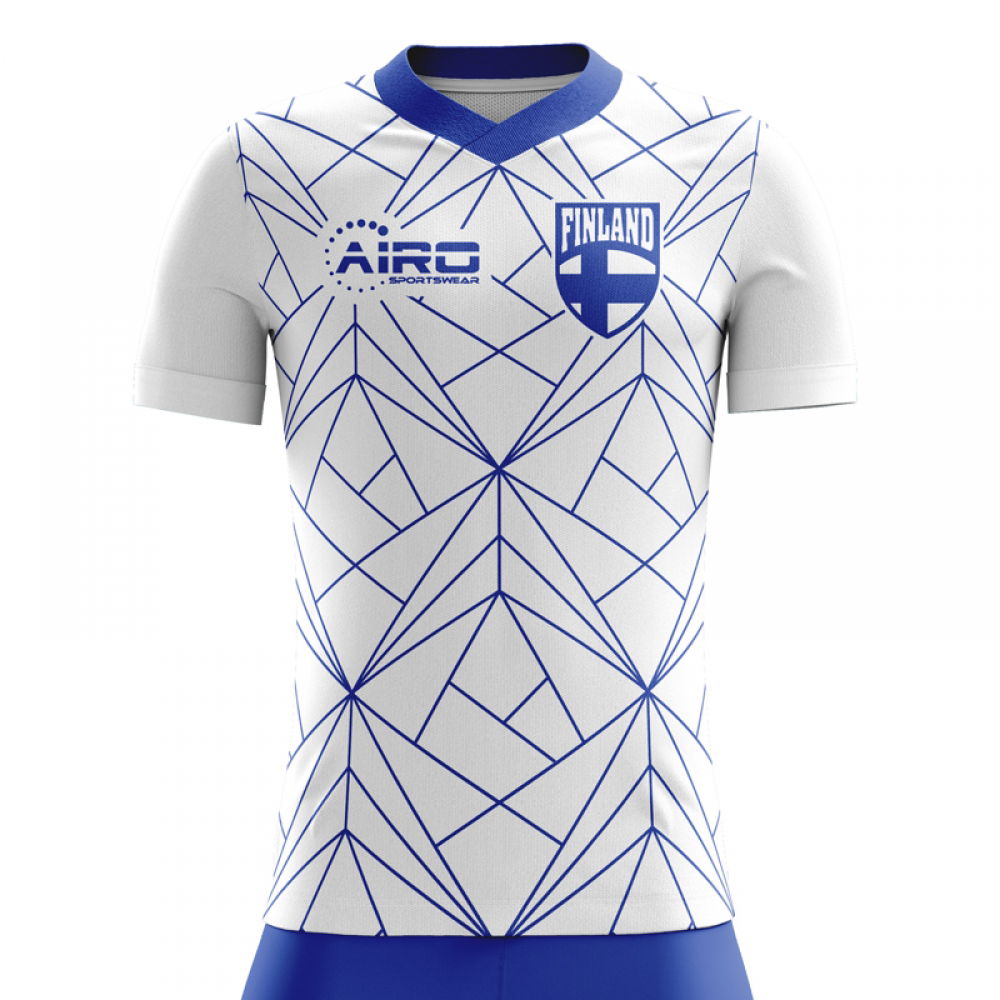 2025-2026 Finland Home Concept Football Shirt - Womens