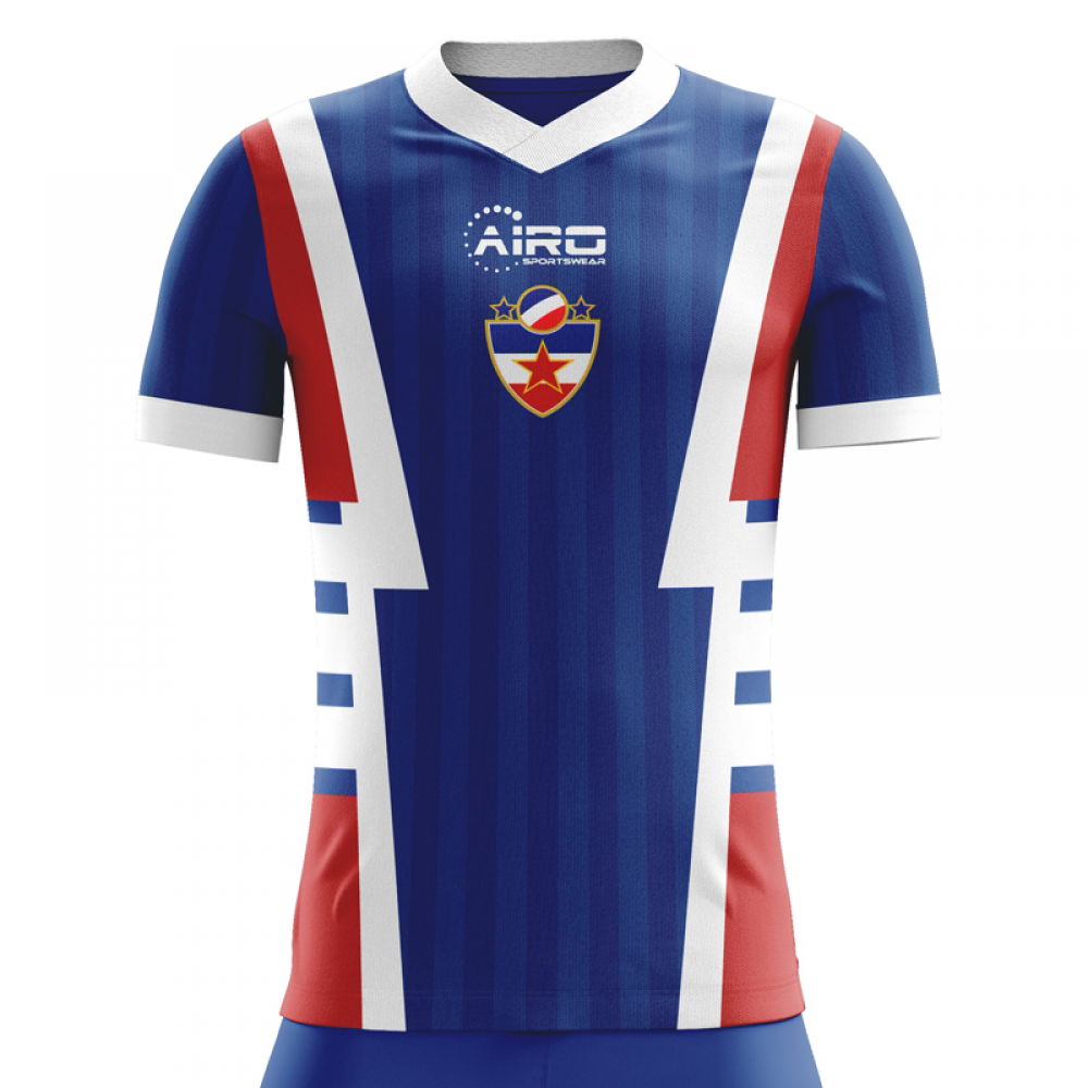 2025-2026 Yugoslavia Home Concept Football Shirt - Adult Long Sleeve