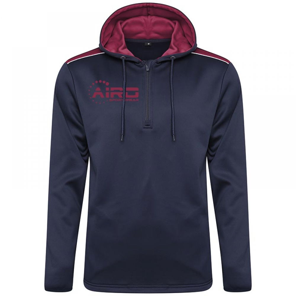 Airo Sportswear Heritage Hoody (Navy-Maroon)