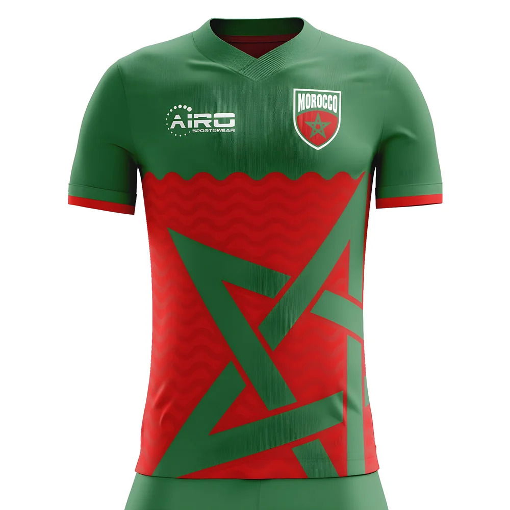 2025-2026 Morocco Home Concept Football Shirt (Kids)