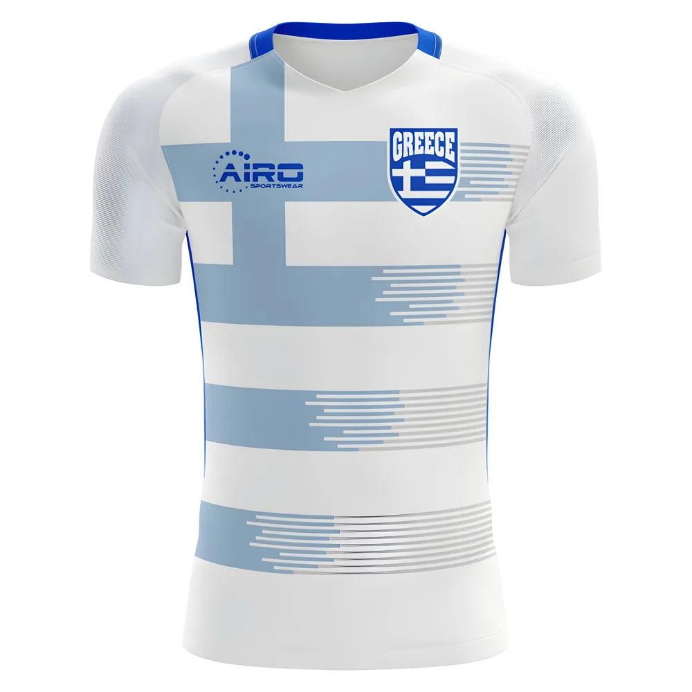 2025-2026 Greece Home Concept Football Shirt (Kids)