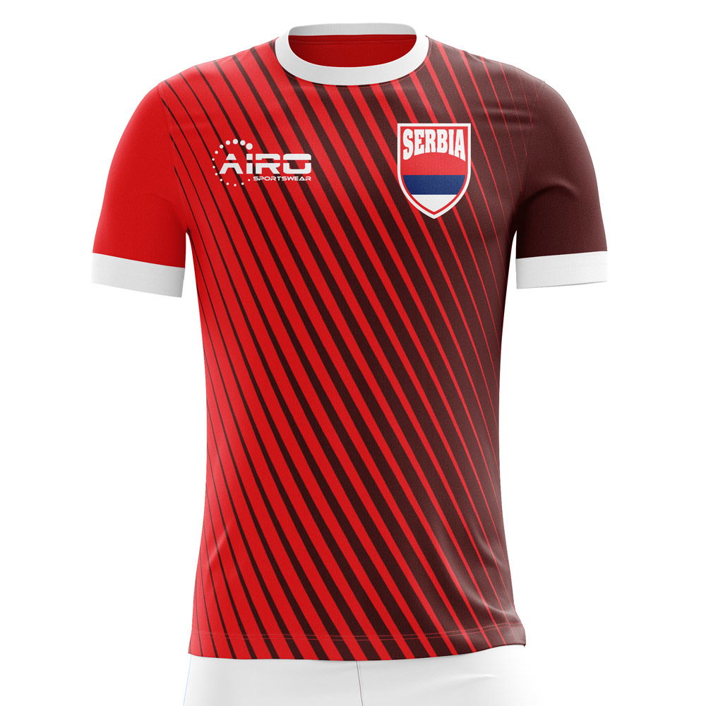 2025-2026 Serbia Home Concept Football Shirt - Little Boys