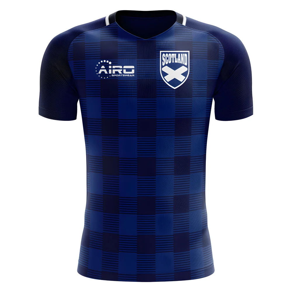 2025-2026 Scotland Tartan Concept Football Shirt - Womens