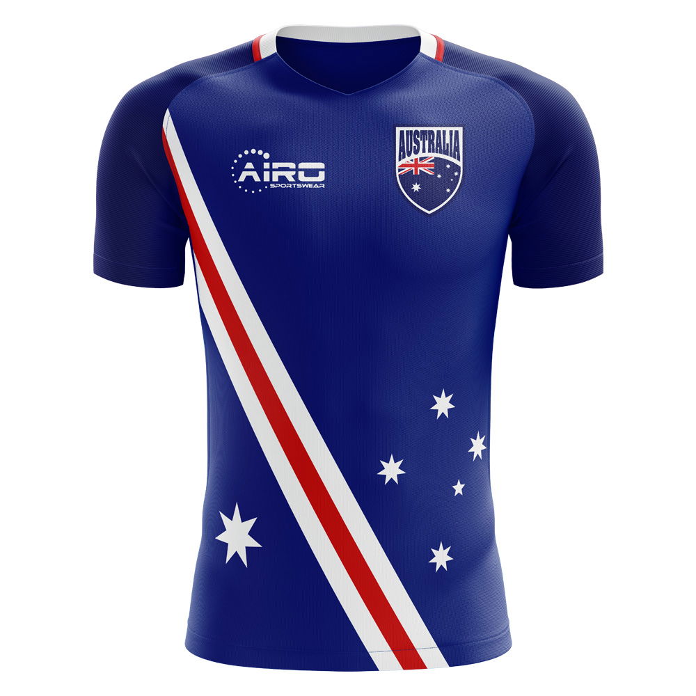 2025-2026 Australia Flag Away Concept Football Shirt (Kids)
