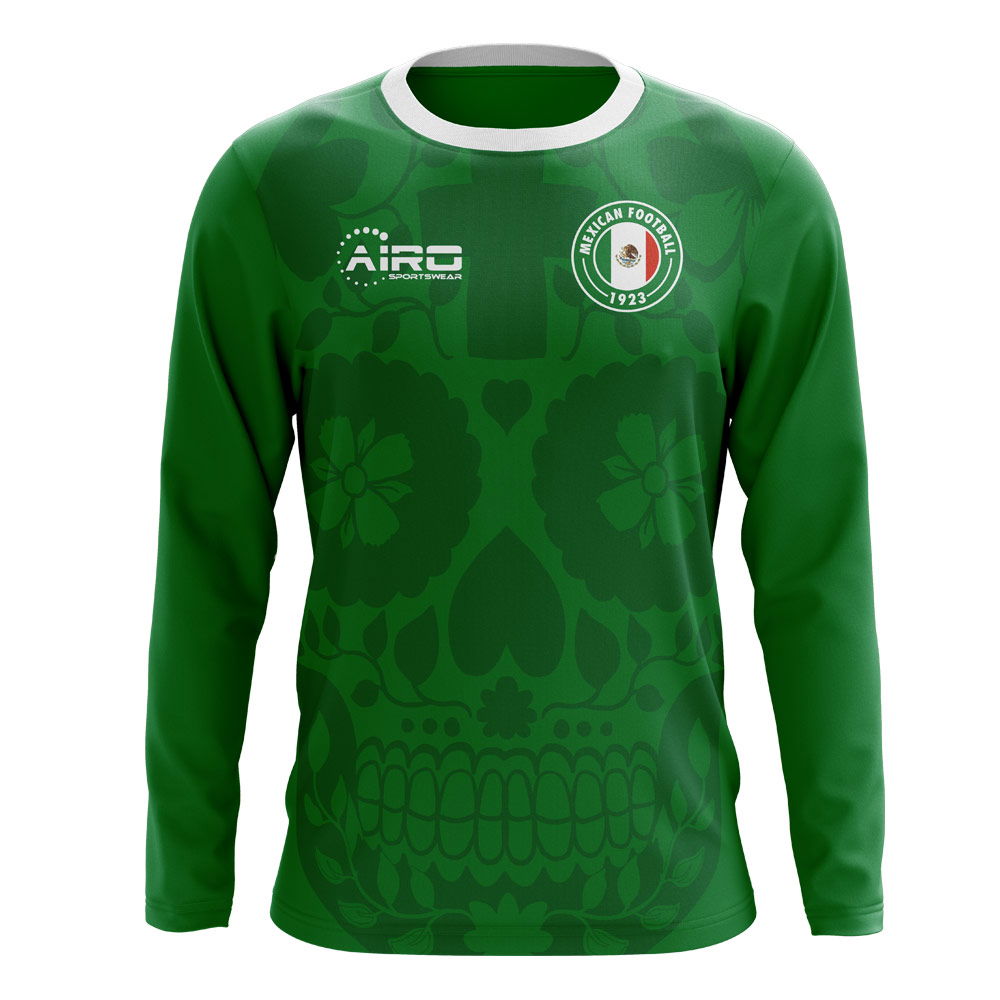 2025-2026 Mexico Long Sleeve Home Concept Football Shirt