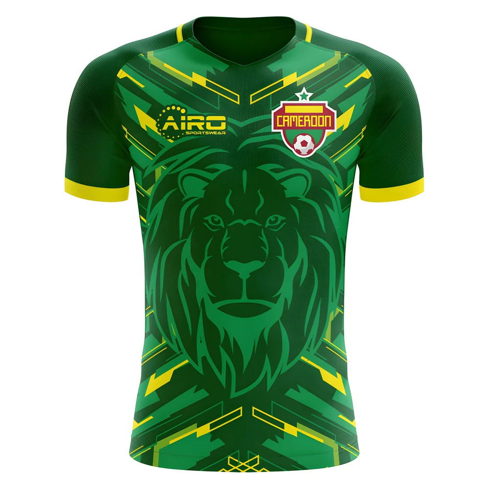 2025-2026 Cameroon Home Concept Football Shirt (Kids)