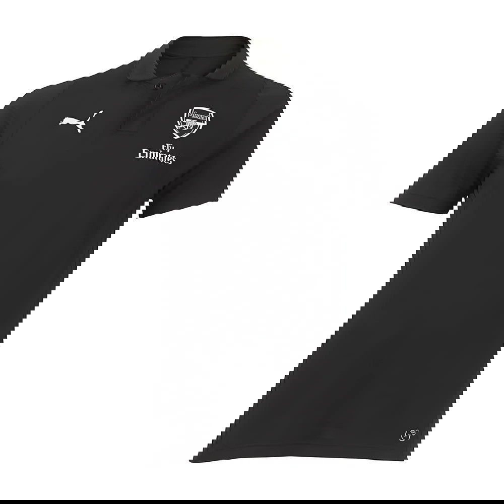 2018-2019 Arsenal Puma Casual Performance Polo Shirt (Black) - Kids