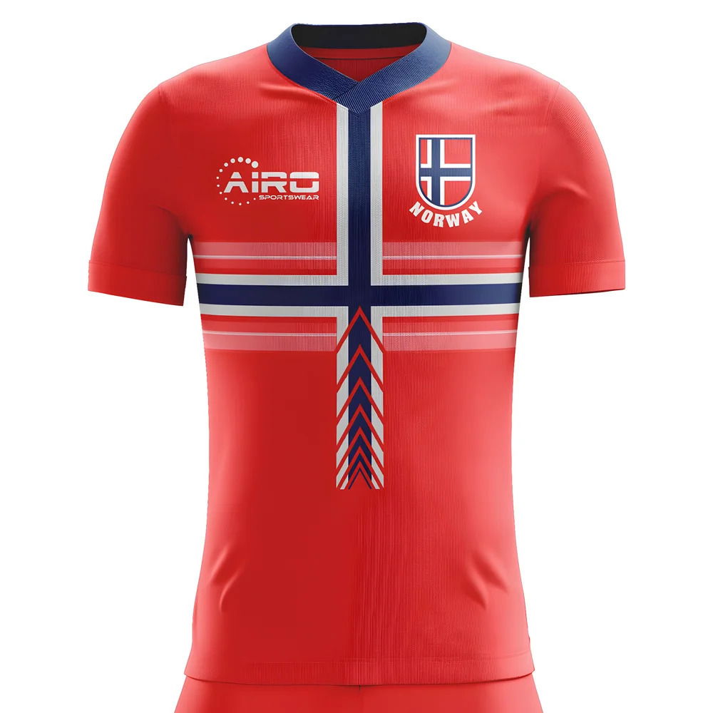 2025-2026 Norway Home Concept Football Shirt