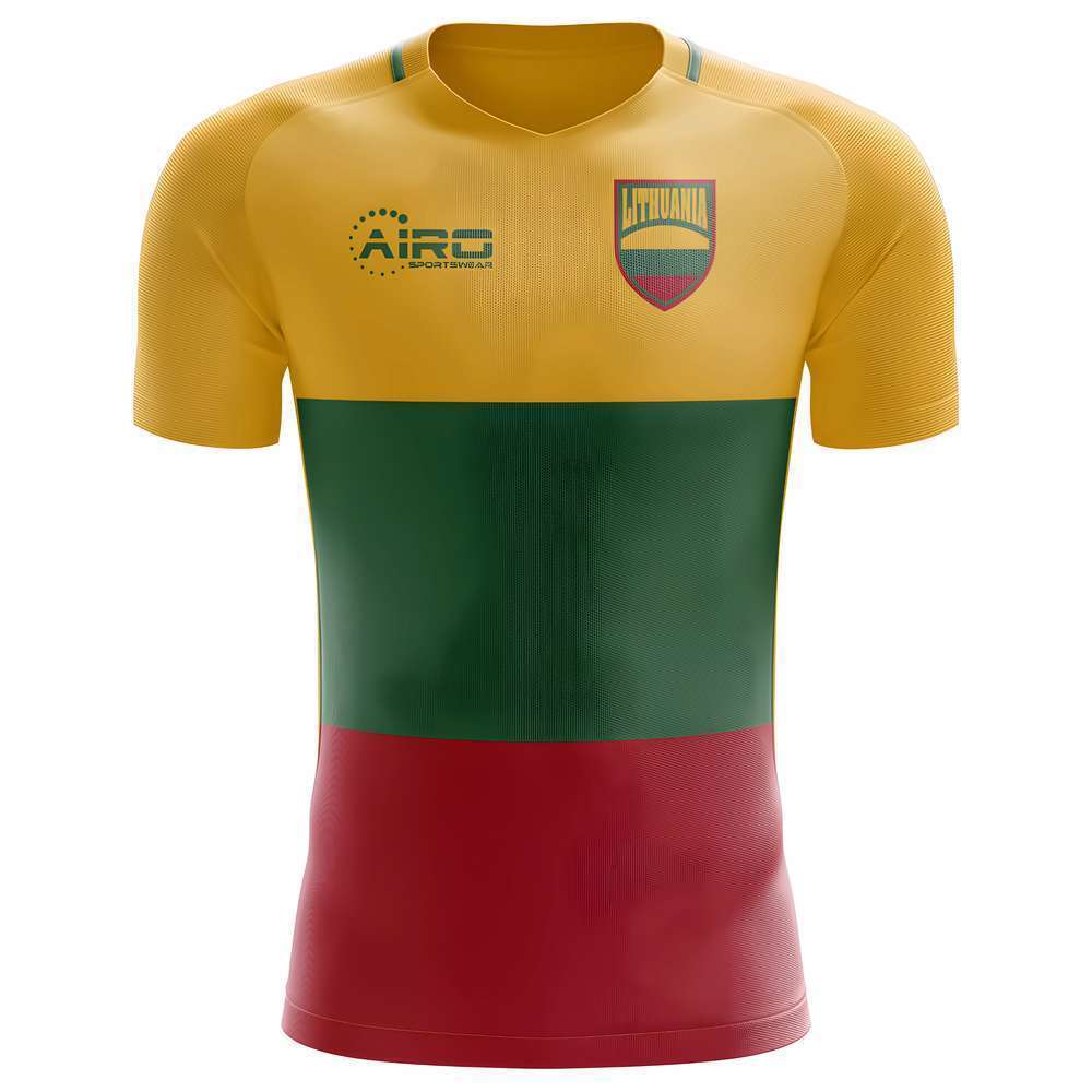 2025-2026 Lithuania Home Concept Football Shirt