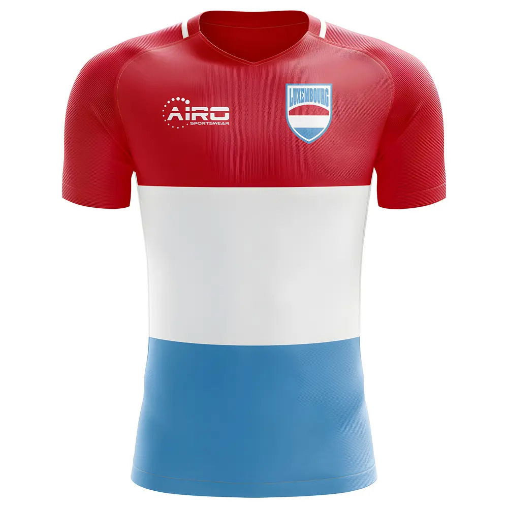 2025-2026 Luxembourg Home Concept Football Shirt - Womens