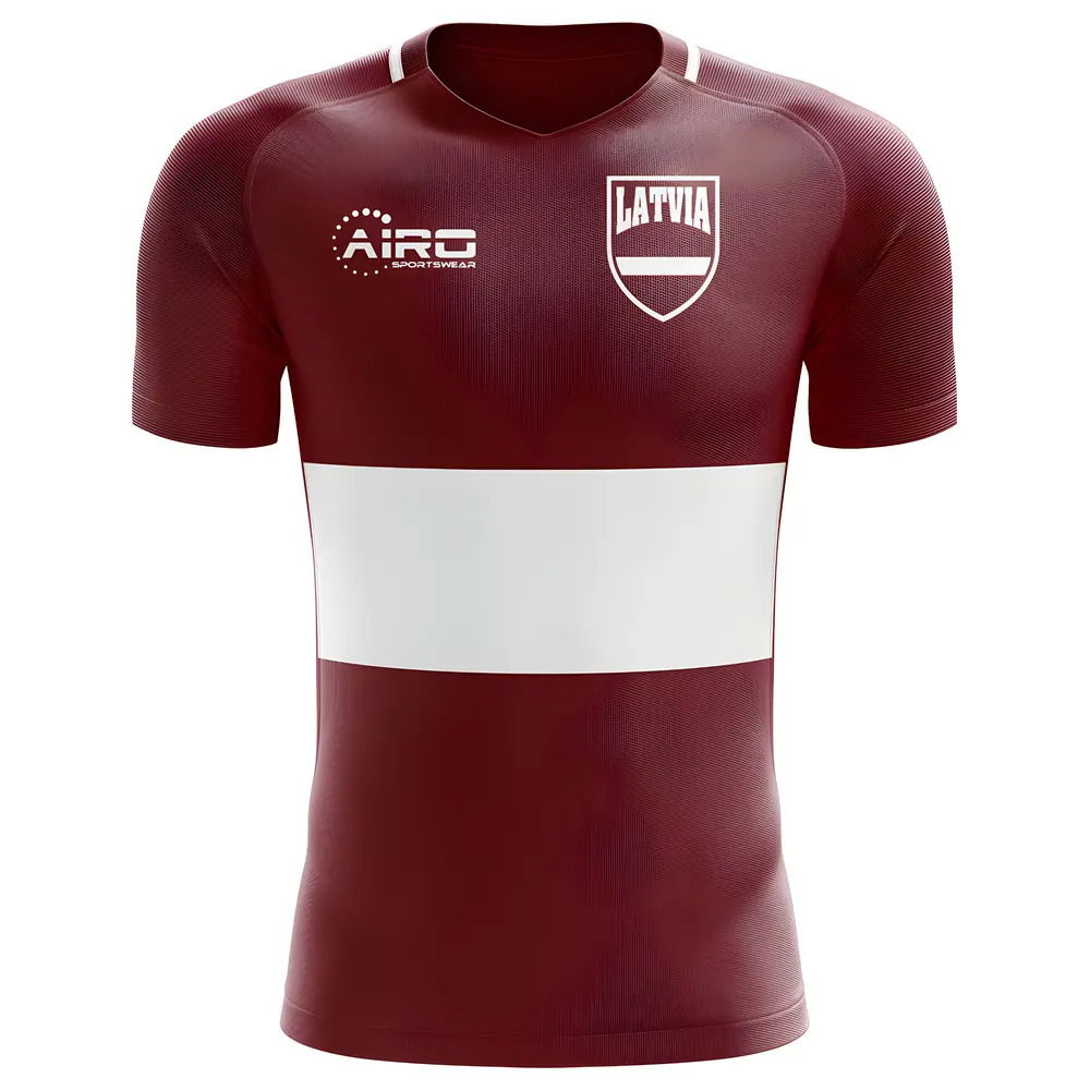 2025-2026 Latvia Home Concept Football Shirt - Baby