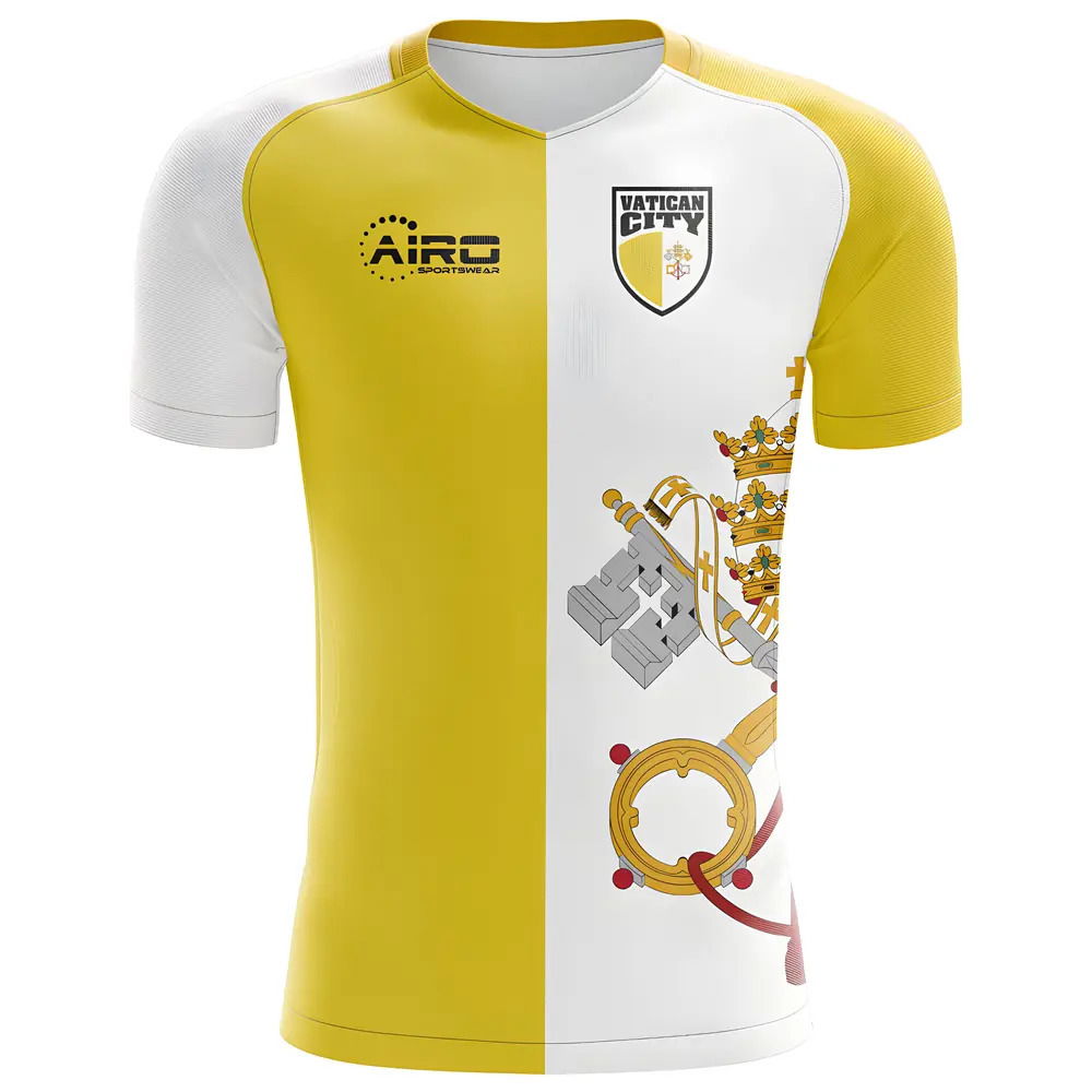 2025-2026 Vatican City Home Concept Football Shirt