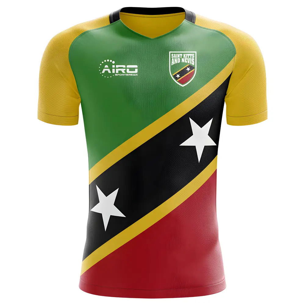 2025-2026 Saint Kitts and Nevis Home Concept Football Shirt - Kids