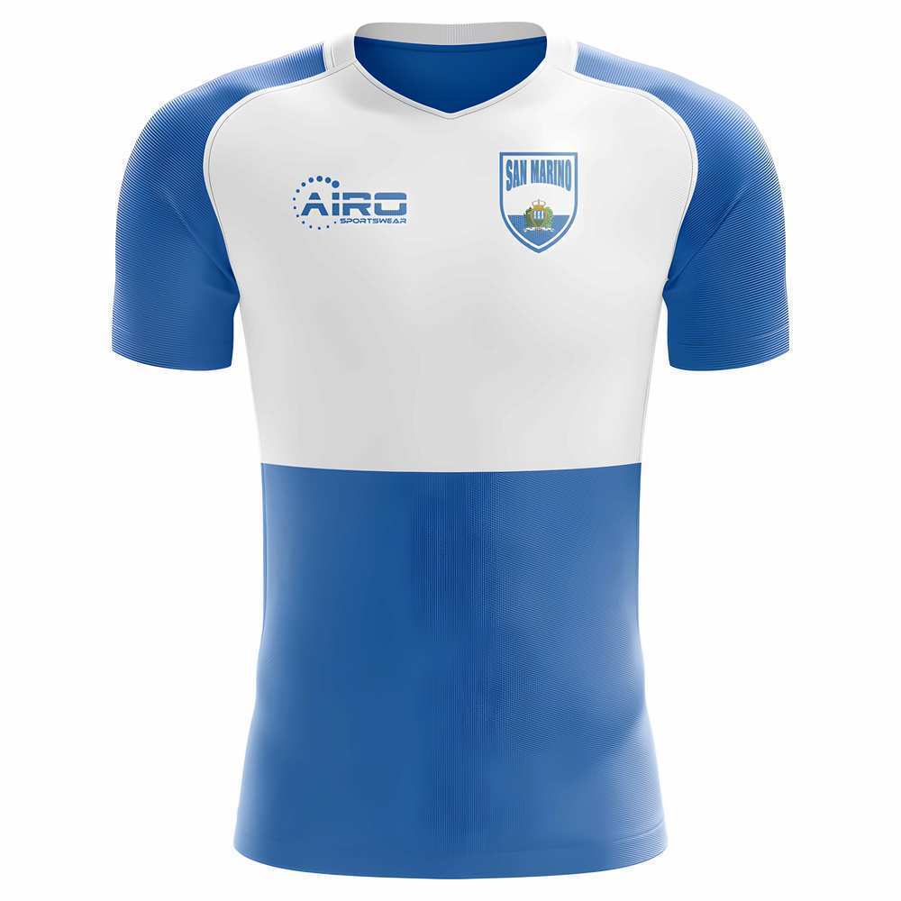 2025-2026 San Marino Home Concept Football Shirt - Little Boys