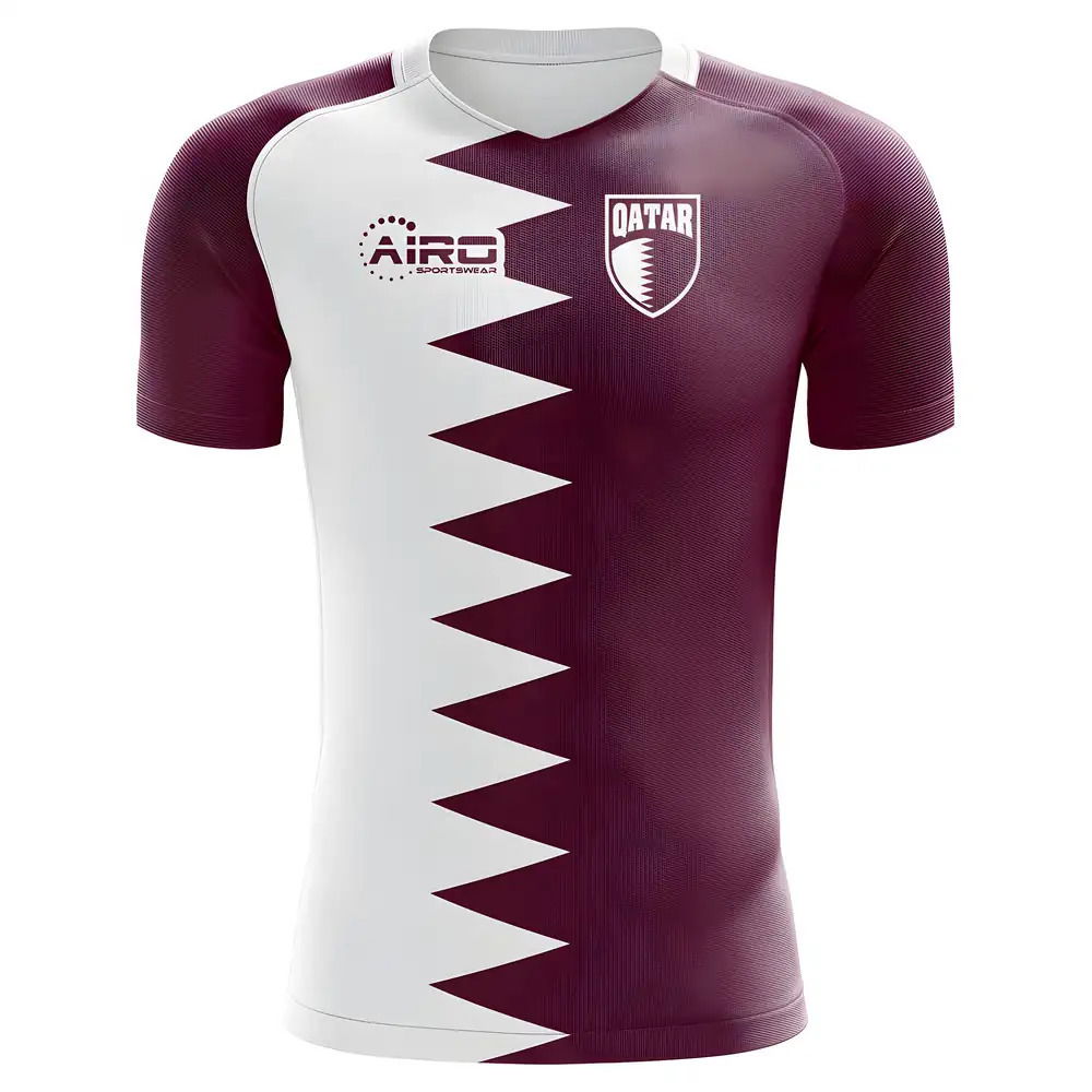 2025-2026 Qatar Home Concept Football Shirt