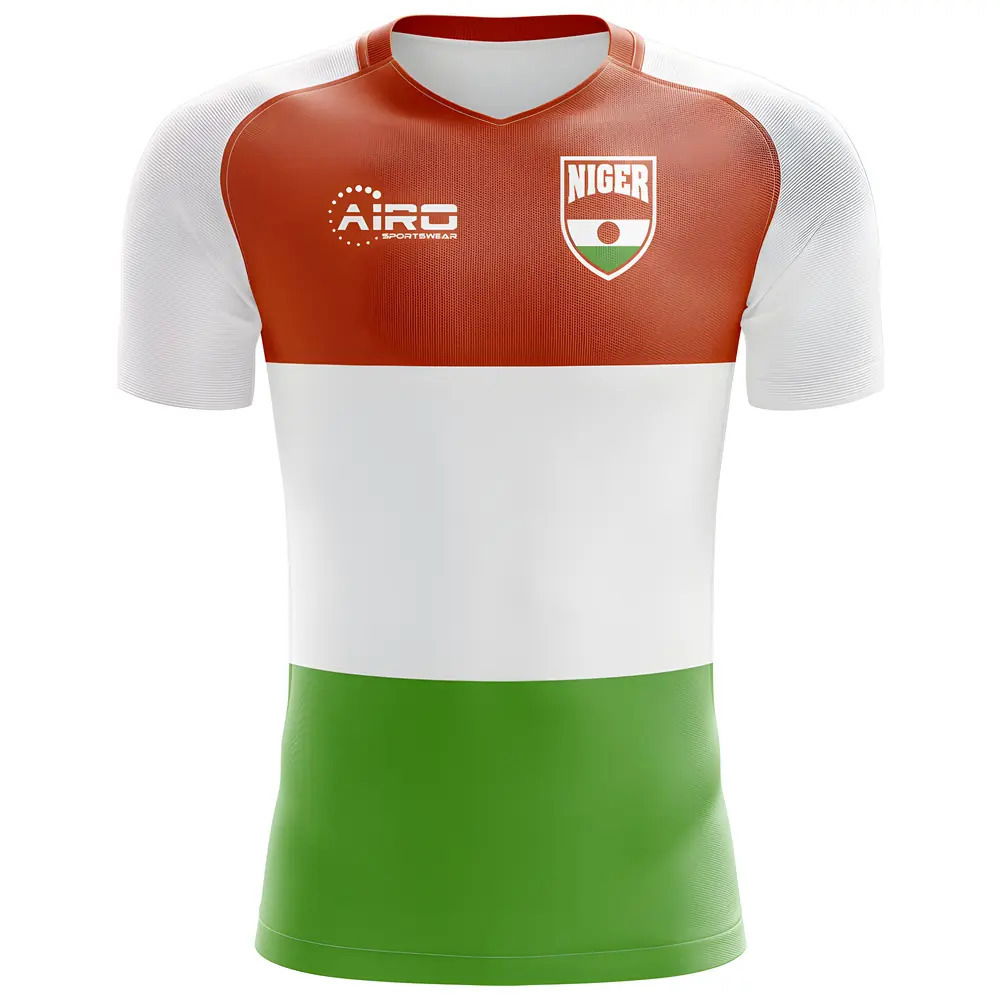 2025-2026 Niger Home Concept Football Shirt - Kids (Long Sleeve)