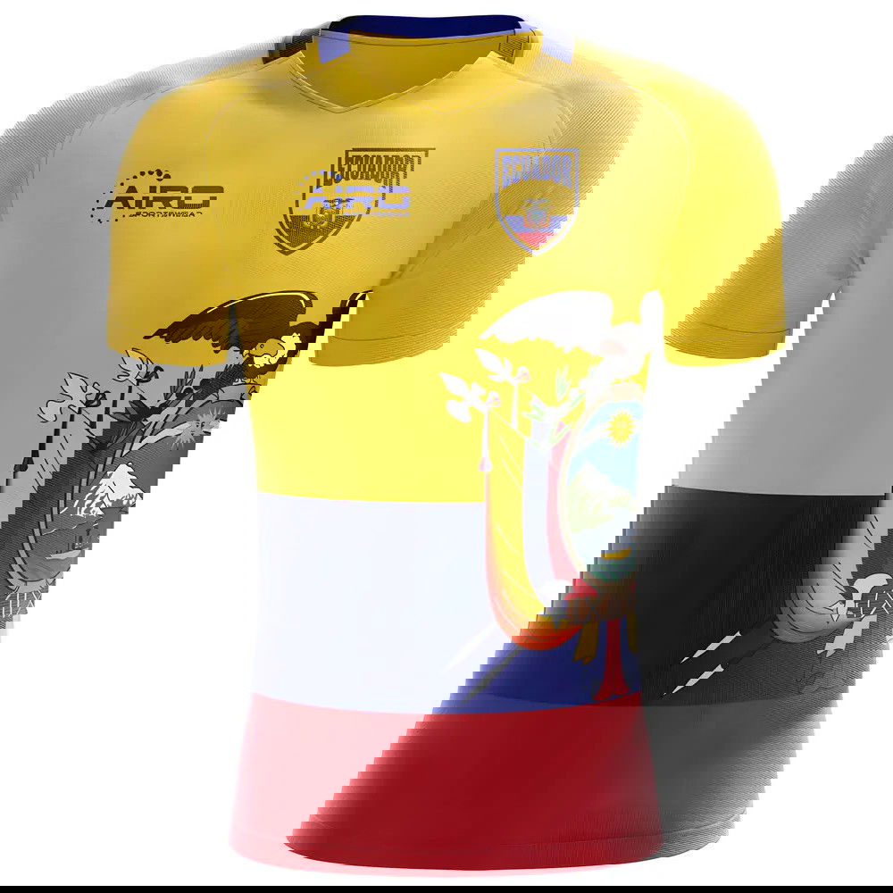 2025-2026 Ecuador Home Concept Football Shirt (Kids)