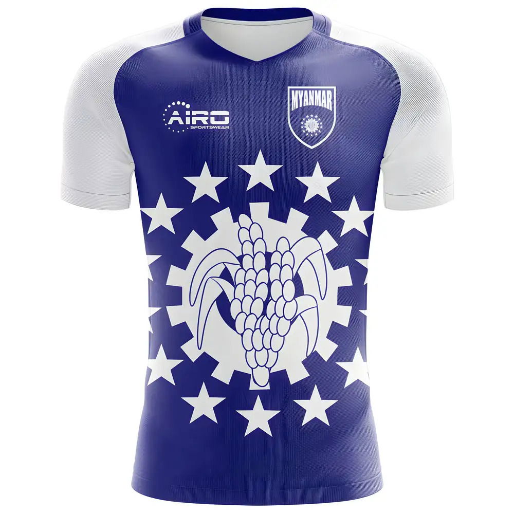 2025-2026 Myanmar Home Concept Football Shirt