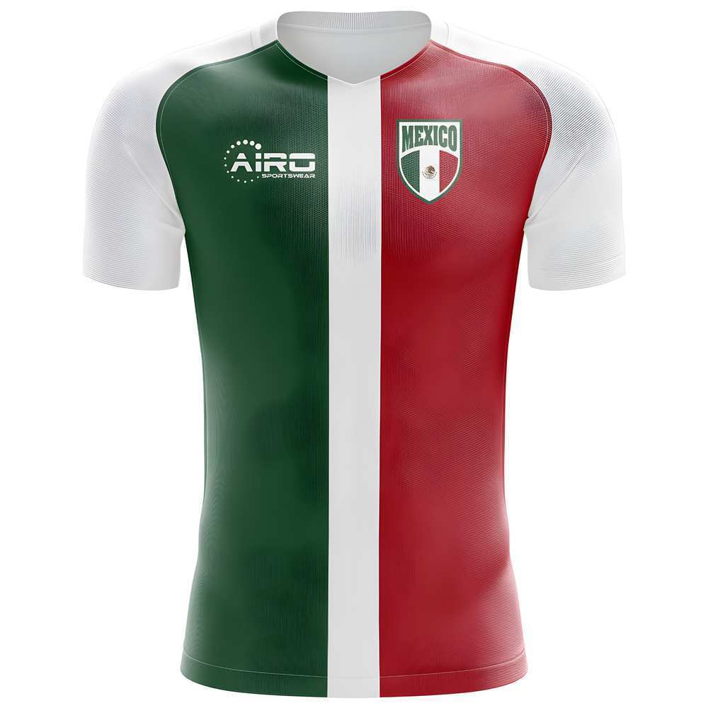 2025-2026 Mexico Flag Concept Football Shirt